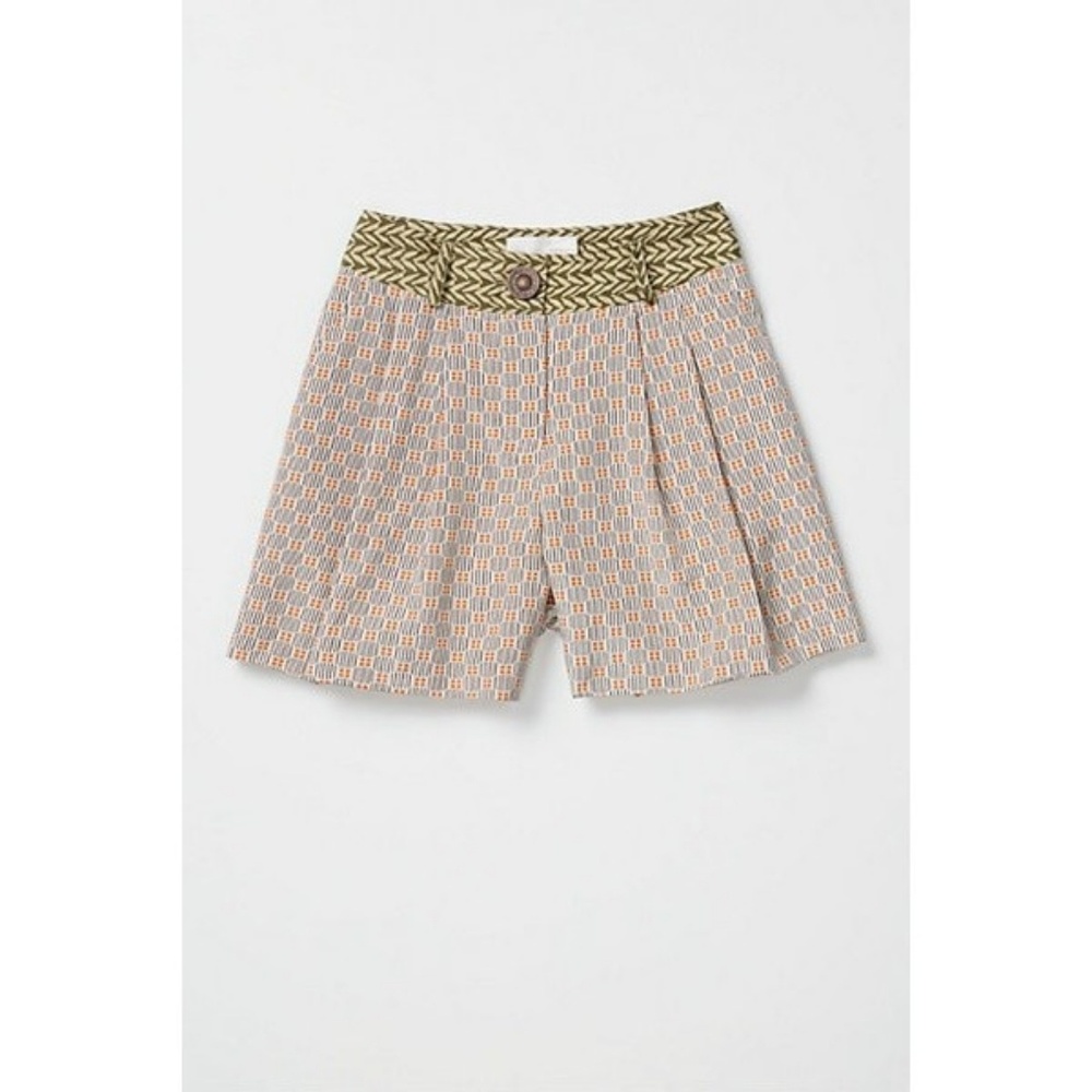 Anthropologie Corey Lynn Calter Boho Silk Shorts 8 - Picture 3 of 4